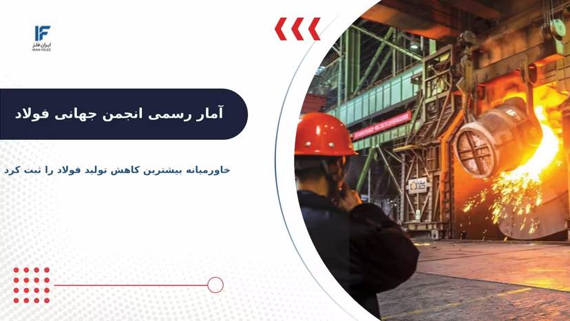 زنگ خطر برای صنعت فولاد ایران به صدا درآمد! گزارش جدید آمار تولید