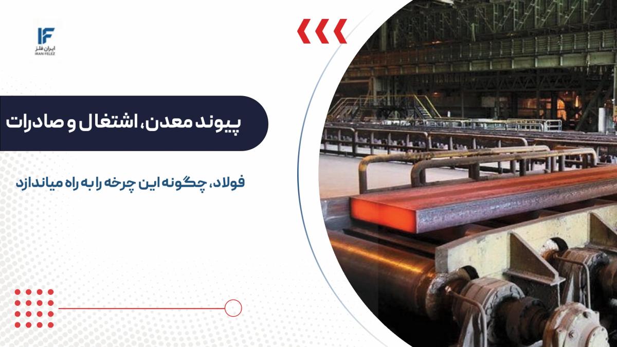 چگونه فولاد؛ معدن، اشتغال و صادرات در اقتصاد ایران را بهم پیوند میزند؟
