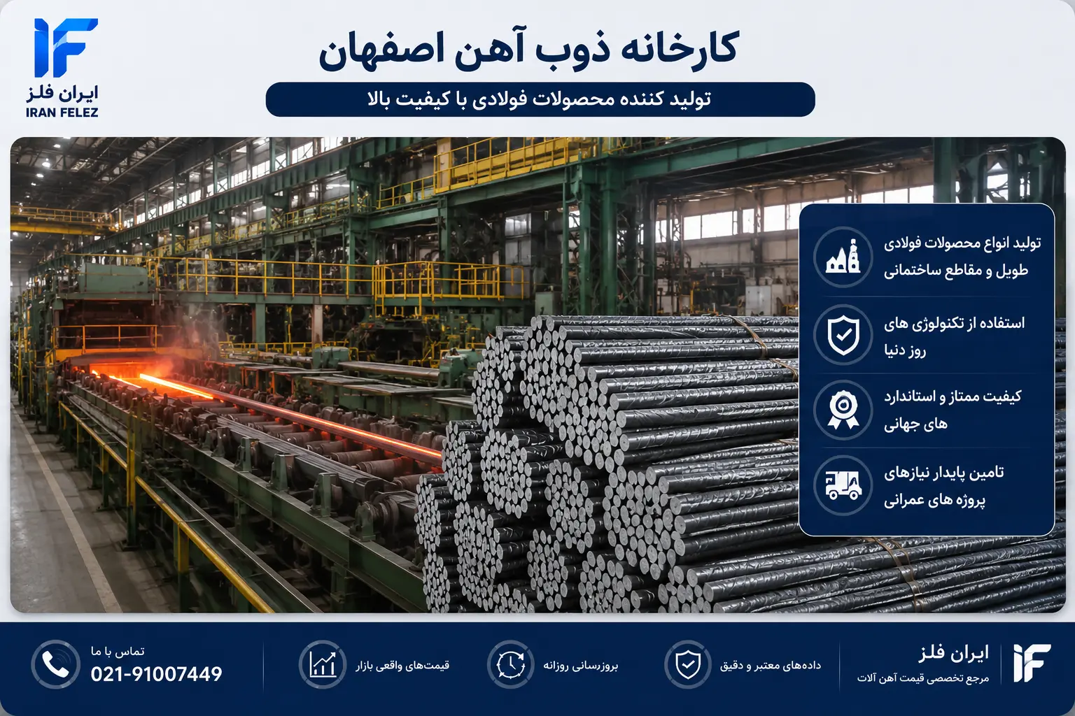 کارخانه ذوب آهن اصفهان